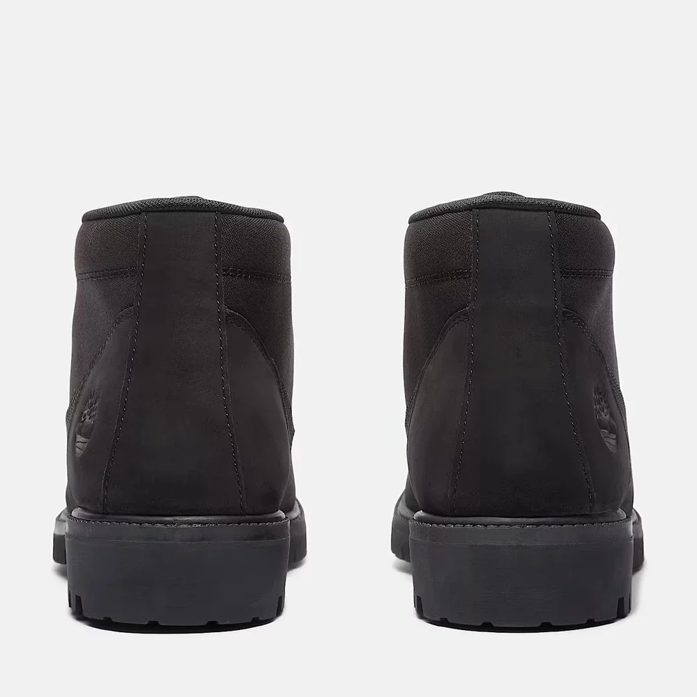 Timberland Redwood Falls Waterproof Chukka‎ Boots Mens Black Leather Size 10